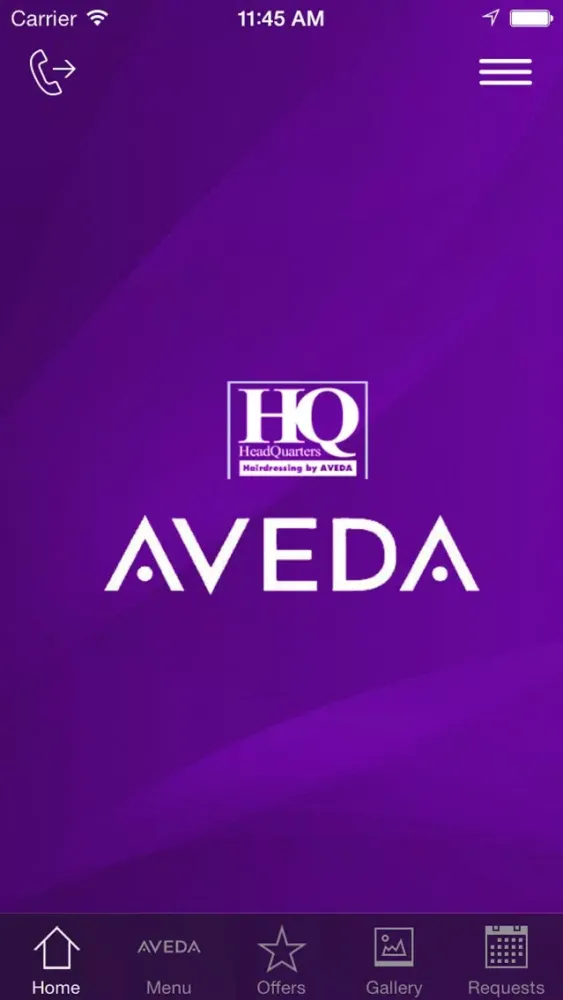 Tangkapan layar HQ Aveda