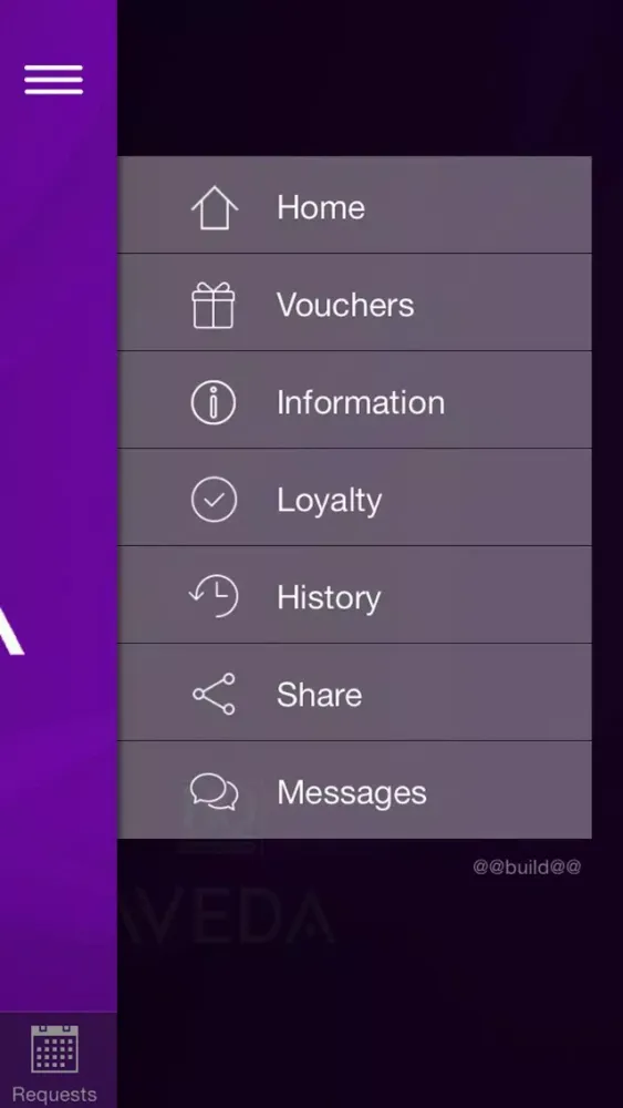 Tangkapan layar HQ Aveda