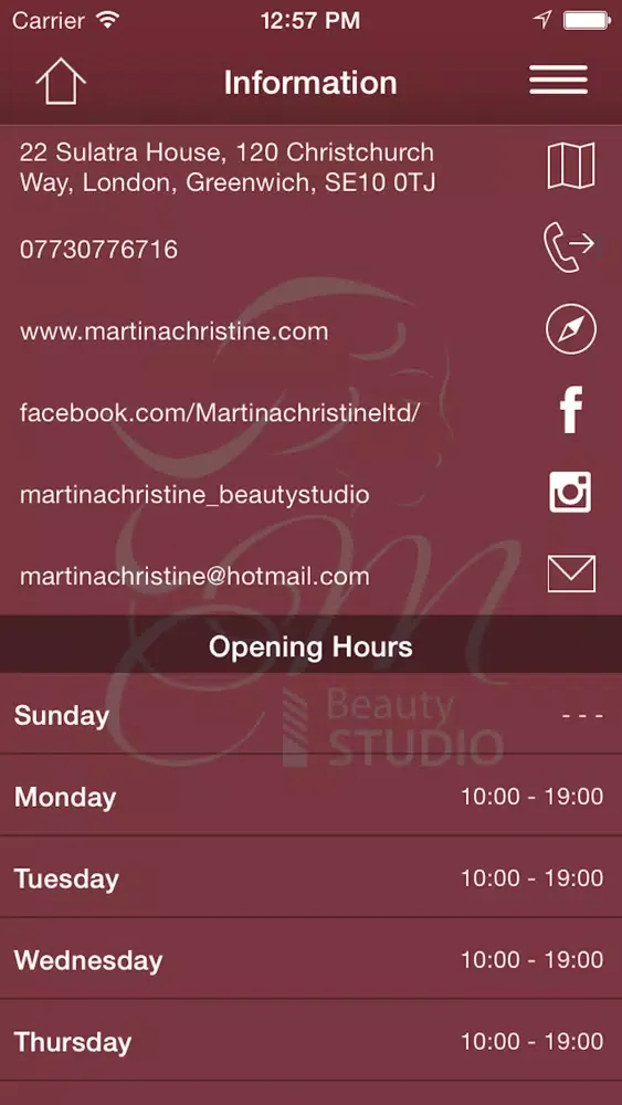 Martinachristine Beauty Studio應用截圖