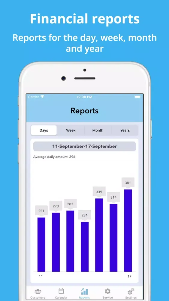 Booking customers سکرین شاٹس