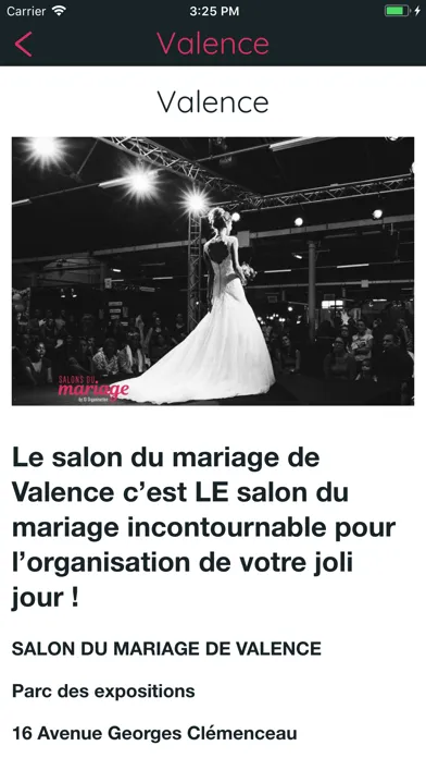 Скриншоты Salons du Mariage du Sud Est