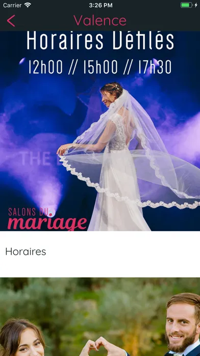 Скриншоты Salons du Mariage du Sud Est