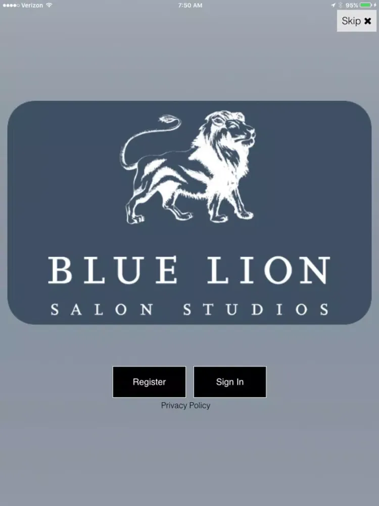 Blue Lion Salon Studios iPad  Screenshots