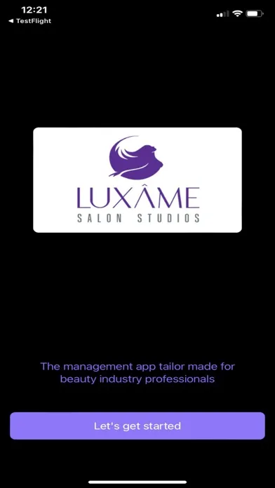 Ảnh chụp màn hình của Luxame Salon Suites