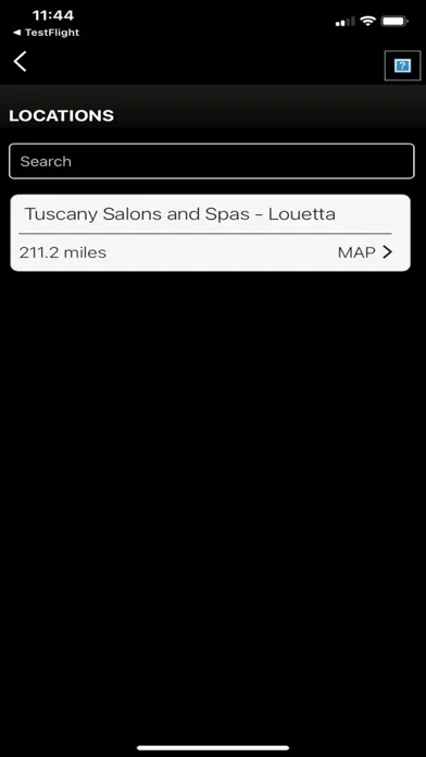 Tangkapan skrin Tuscany Salons and Spas