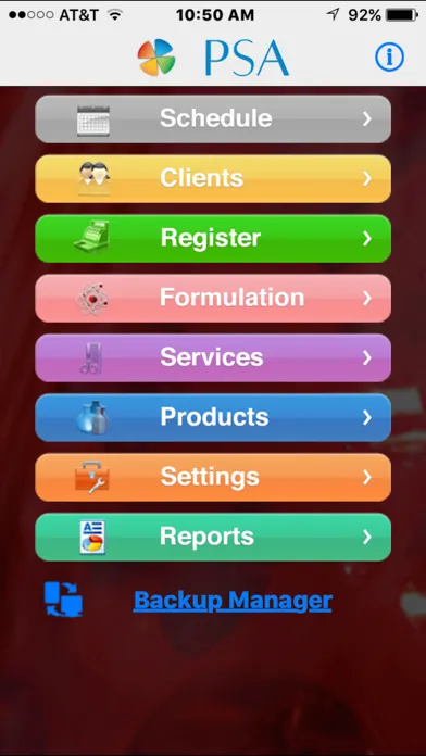 Tangkapan skrin Personal Salon Assistant Plus