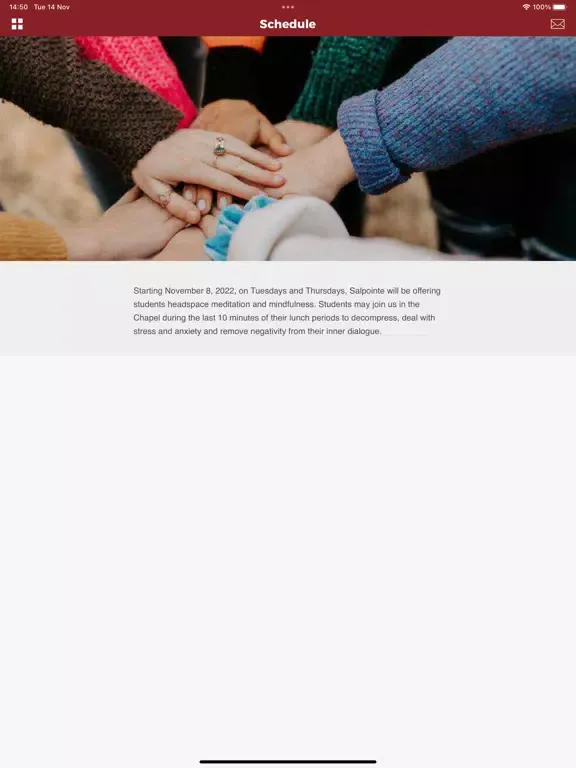 Salpointe Wellness Program iPad 應用截圖