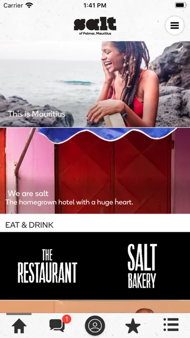 Capturas de pantalla de SALT Experience