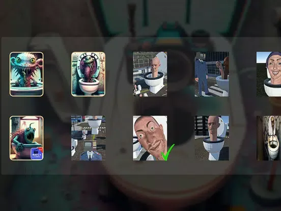 ภาพหน้าจอของ Toilet Monster Puzzle Game iPad 