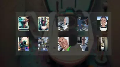 ภาพหน้าจอของ Toilet Monster Puzzle Game