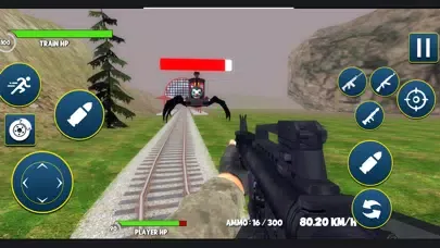 Spider Evil Train Horror Clown سکرین شاٹس