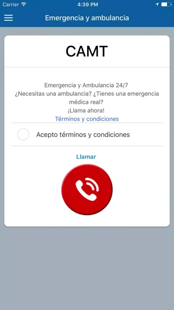 Capturas de pantalla de Red Asistencia
