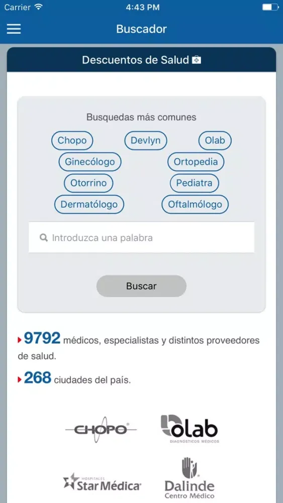 Capturas de pantalla de Red Asistencia