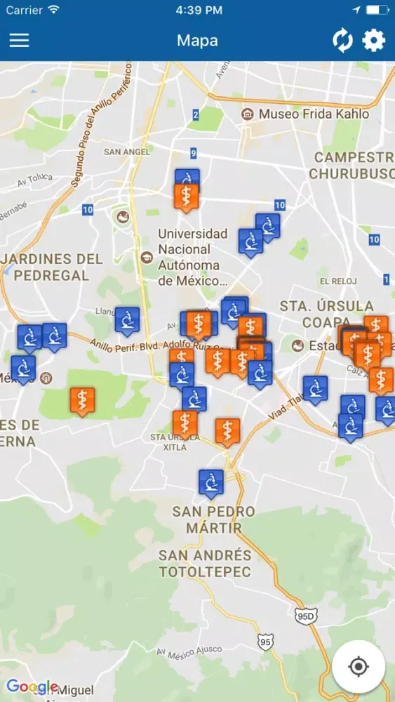 Capturas de pantalla de Red Asistencia