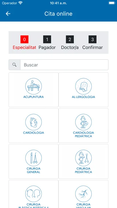 GEMA Centres Mèdics APP Ekran Görüntüleri
