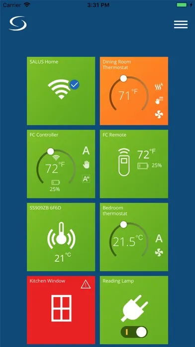 Salus Smart Home - N. America Screenshots
