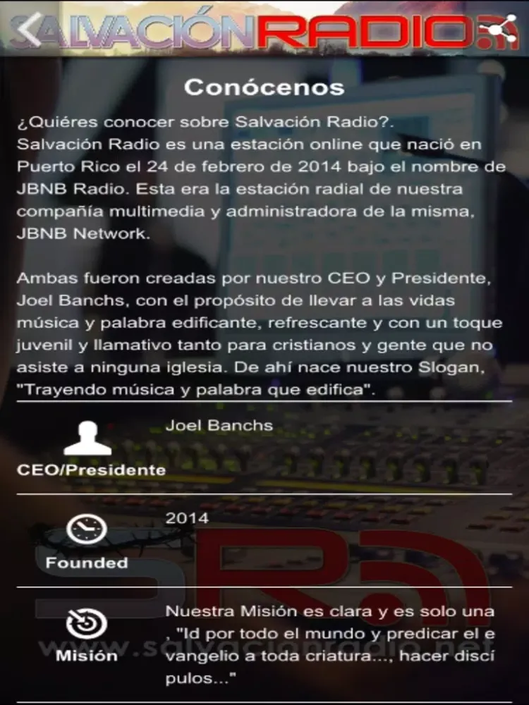Capturas de pantalla de SALVACION RADIO APP iPad 