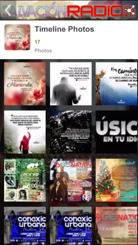 Capturas de pantalla de SALVACION RADIO APP