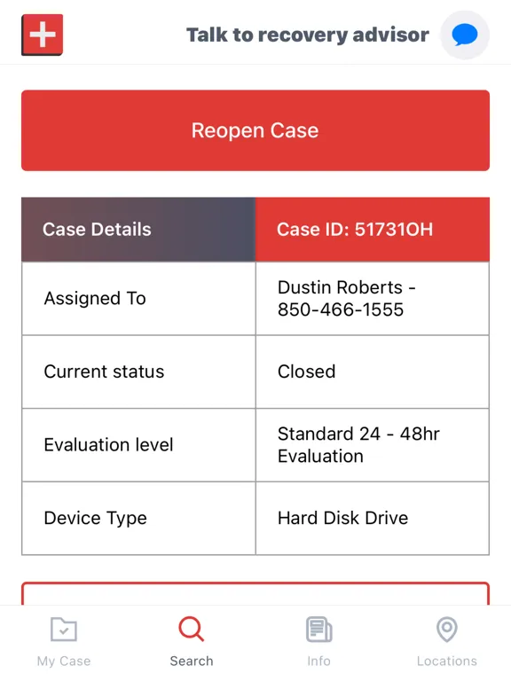 Captures d'écran de SalvageData - Data Recovery iPad 
