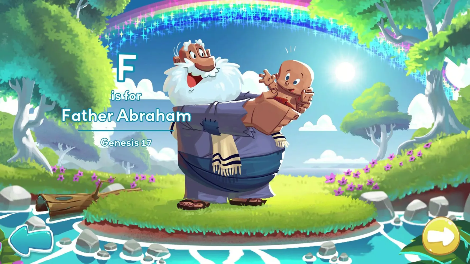 Скриншоты Bible ABCs for Kids!