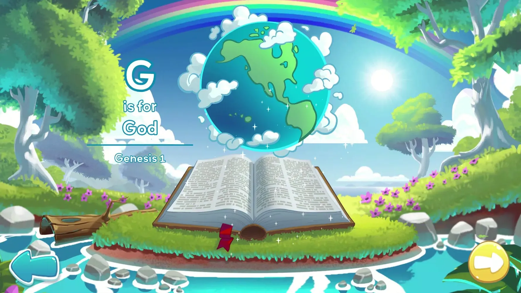 Скриншоты Bible ABCs for Kids!