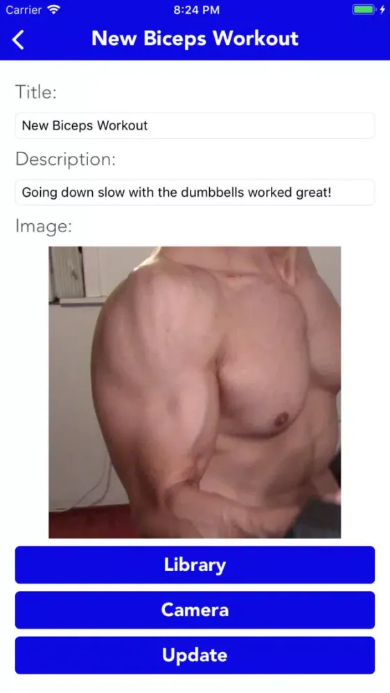 Capturas de tela do Fit Pics