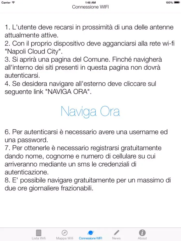 Capturas de pantalla de Napoli Cloud City iPad 