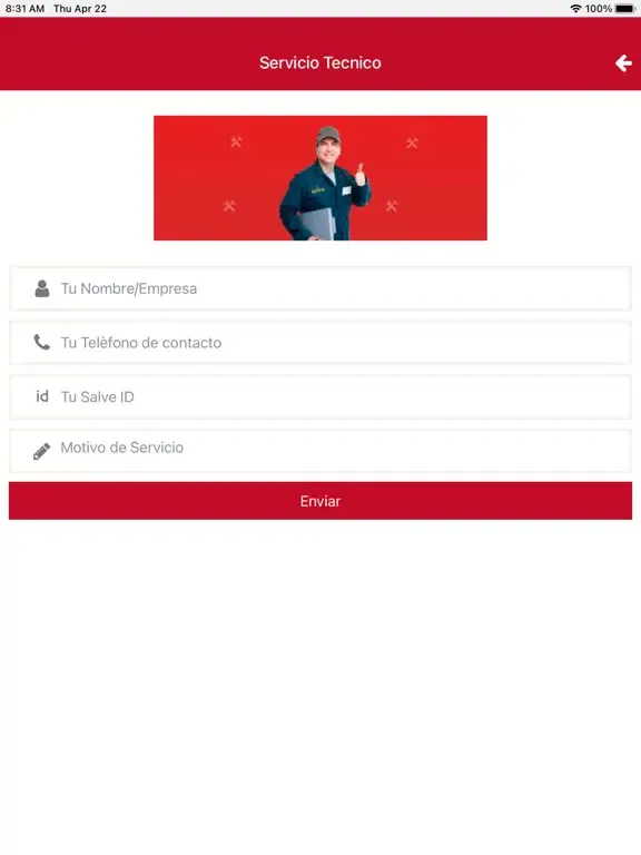 Capturas de tela do Salve Sistemas de Alarma iPad 