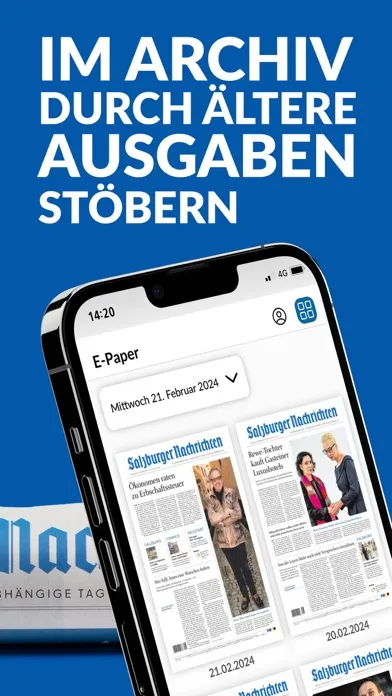 Salzburger Nachrichten Ekran Görüntüleri