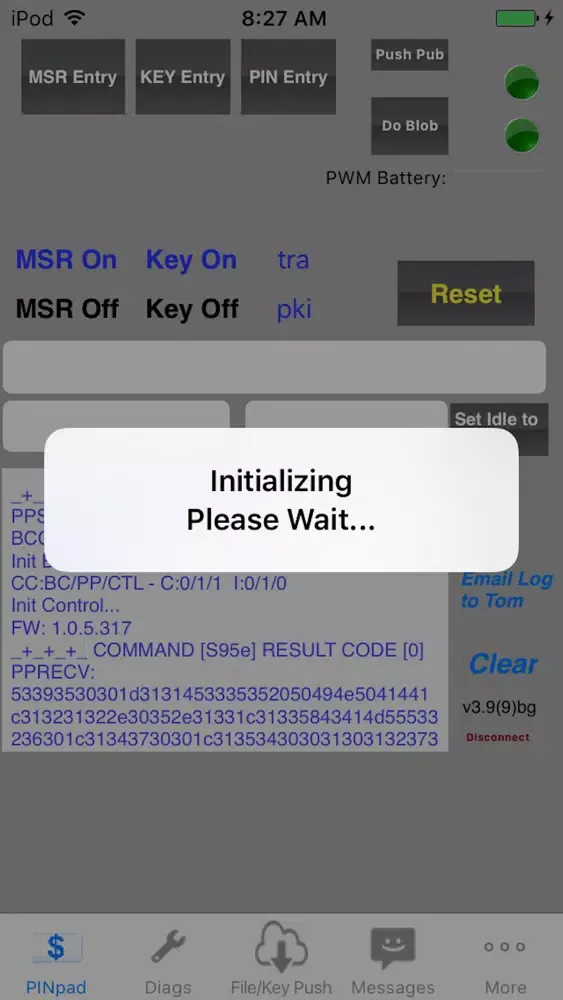 Ảnh chụp màn hình của PWME Integrator Tool