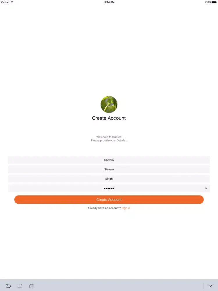 Drinkr - Drinkr Responsibly iPad  Ekran Görüntüleri