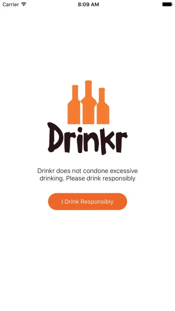 Drinkr - Drinkr Responsibly Ekran Görüntüleri