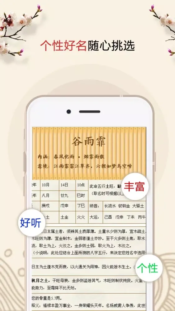 起名解名专业版-宝宝周易命理取名好帮手 স্ক্রিনশট