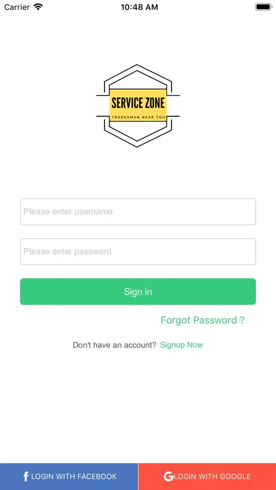 Service Zone應用截圖