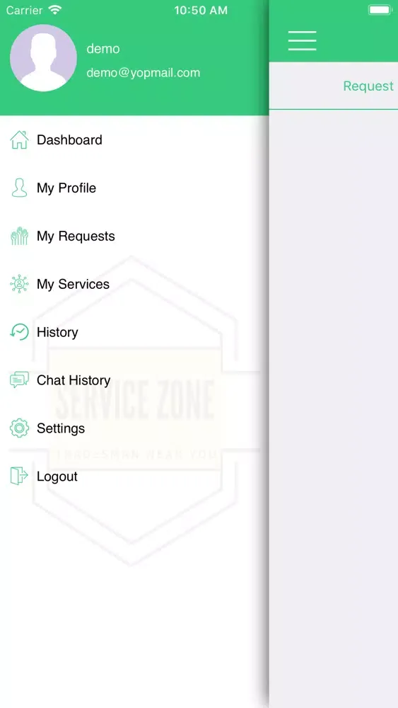 Service Zone應用截圖