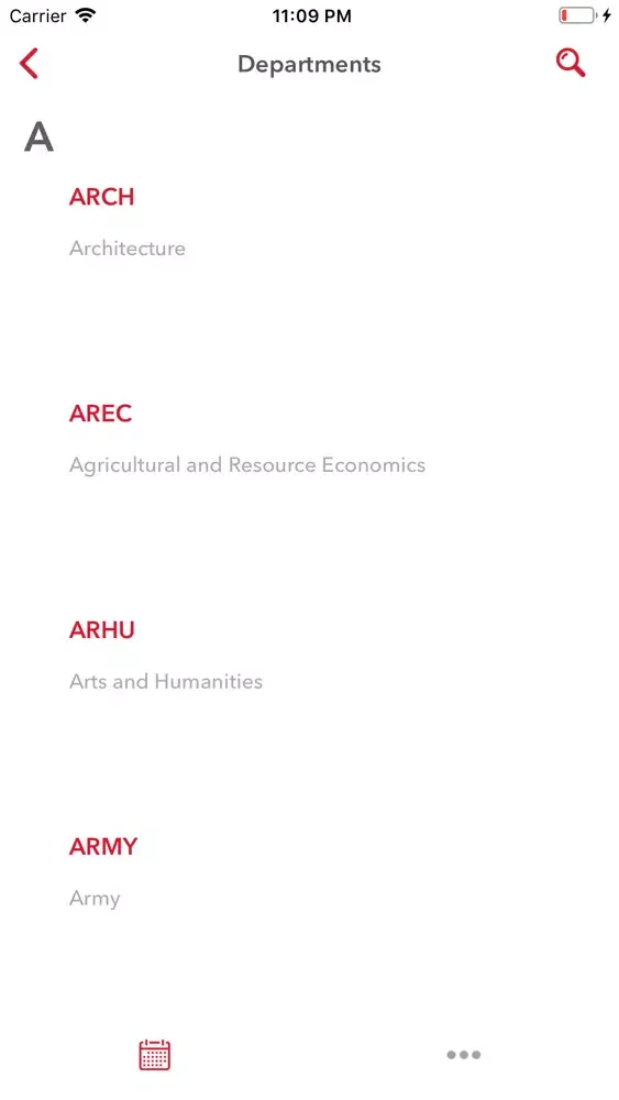 Screenshot di UMD Schedulr