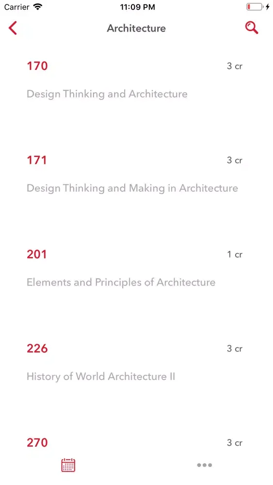 Screenshot di UMD Schedulr