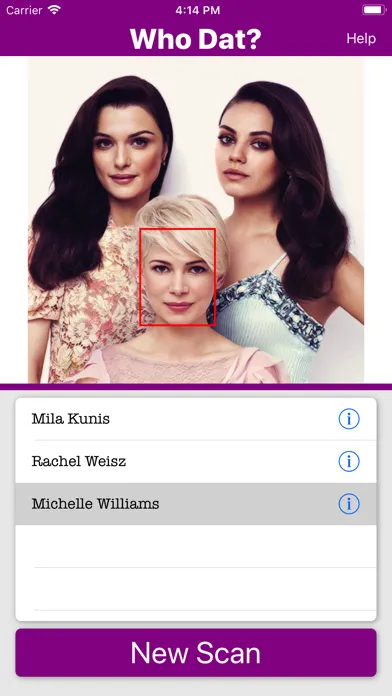 Ảnh chụp màn hình của Who Dat?: The Celeb Identifier