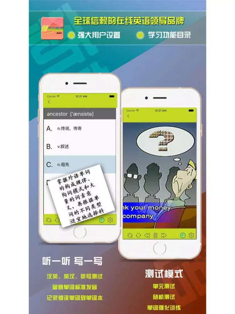 Tangkapan skrin 新概念英语第四册-日常英语口语学习精品版 iPad 