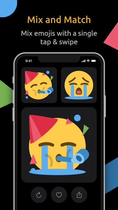 Remix - Emoji Mashup & Sticker 스크린샷