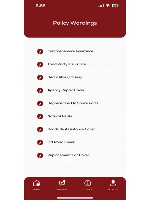 Alkhaleej Takaful Insurance iPad  Screenshots