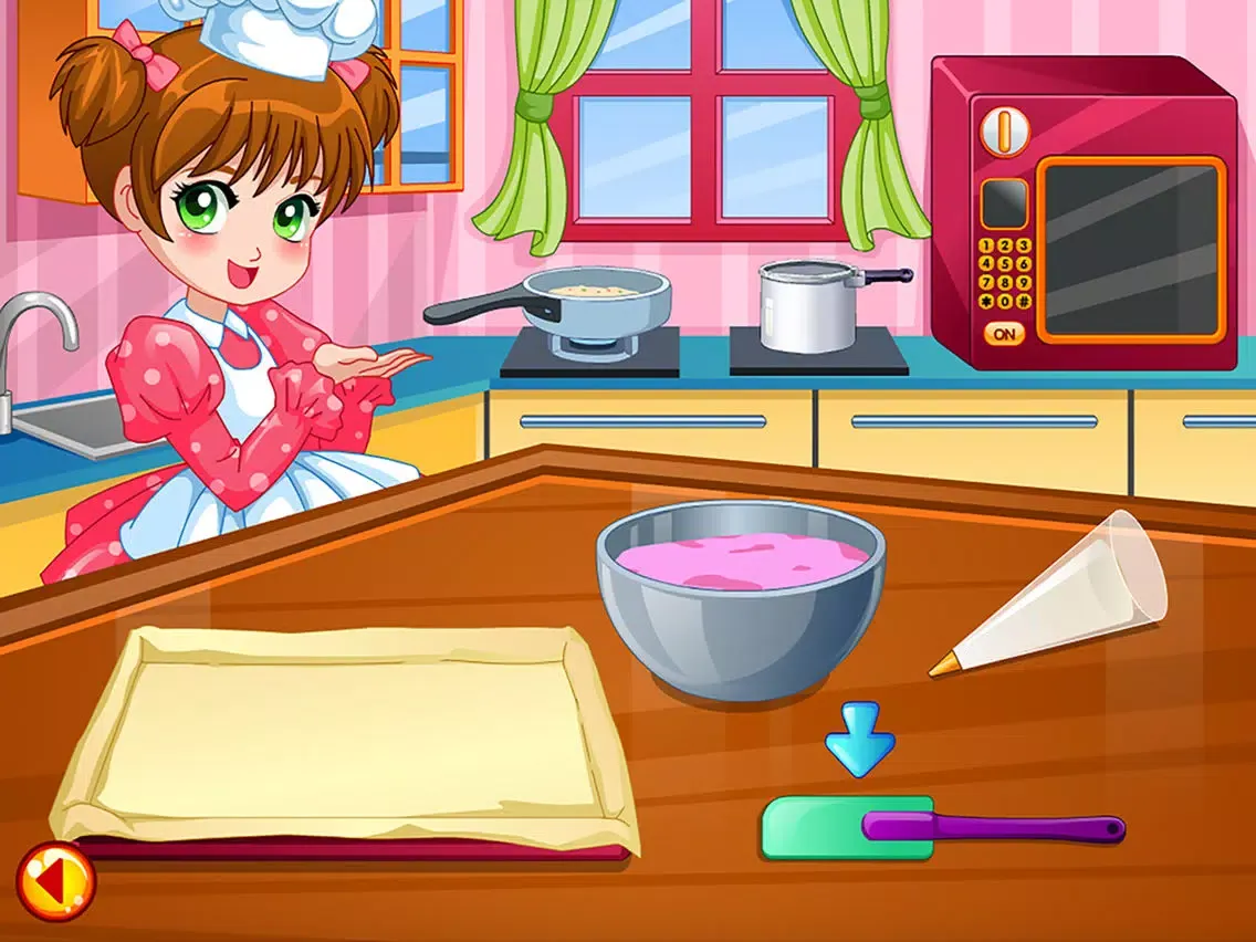 Ảnh chụp màn hình của Macarons Maker - Cooking Game iPad 