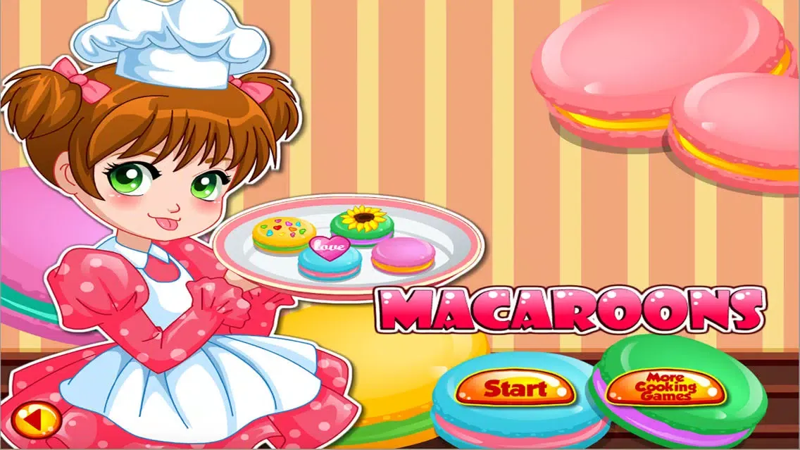Ảnh chụp màn hình của Macarons Maker - Cooking Game
