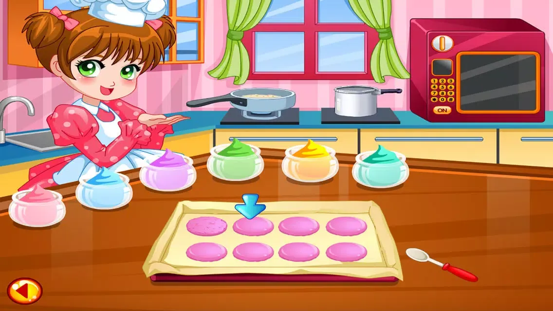 Ảnh chụp màn hình của Macarons Maker - Cooking Game