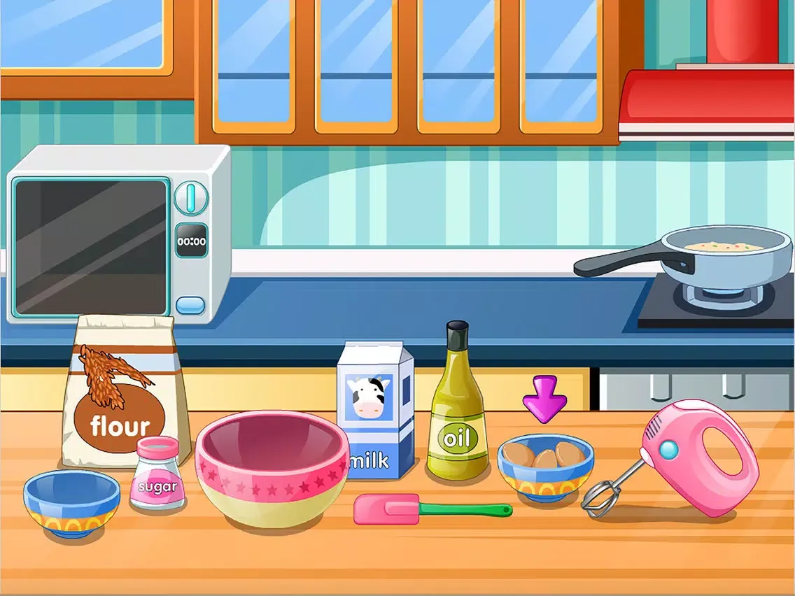 Zrzuty ekranu Rolled Cake With Hearts Game iPad 