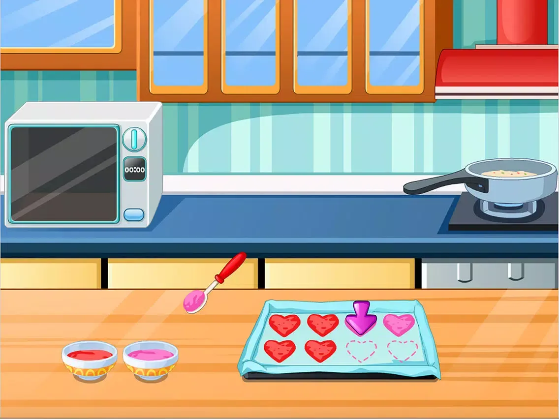 Zrzuty ekranu Rolled Cake With Hearts Game iPad 