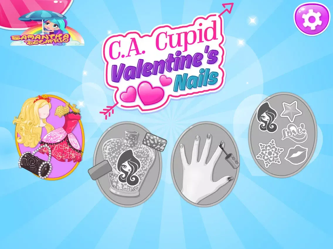 Ảnh chụp màn hình của Cupid Valentines Nails Game iPad 