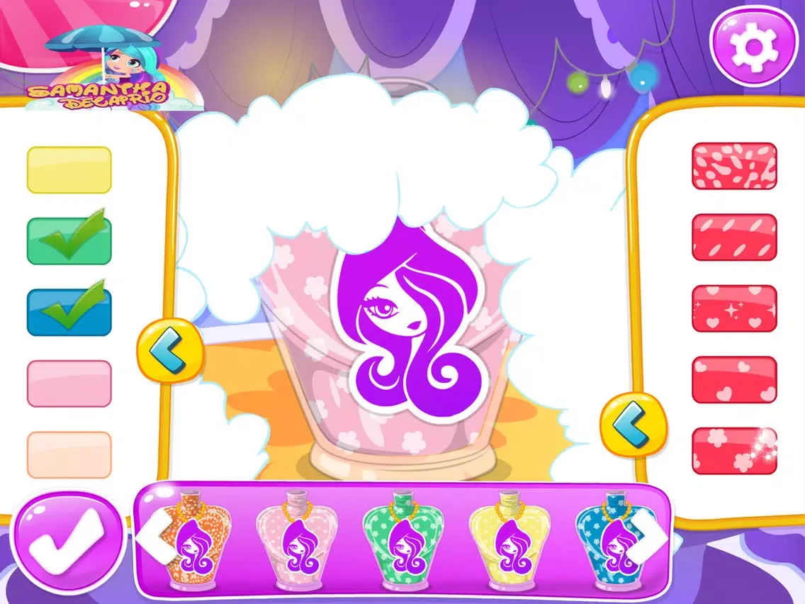 Ảnh chụp màn hình của Cupid Valentines Nails Game iPad 
