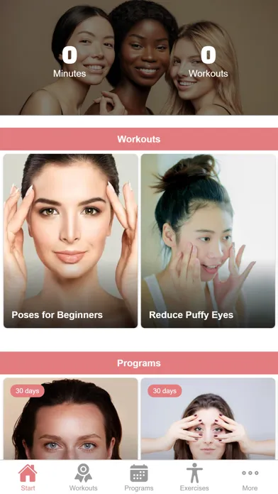 Ảnh chụp màn hình của Face Yoga - Facial Exercises