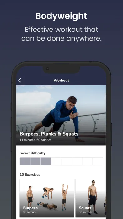 Capturas de pantalla de Fat Loss Workout Plan For Men